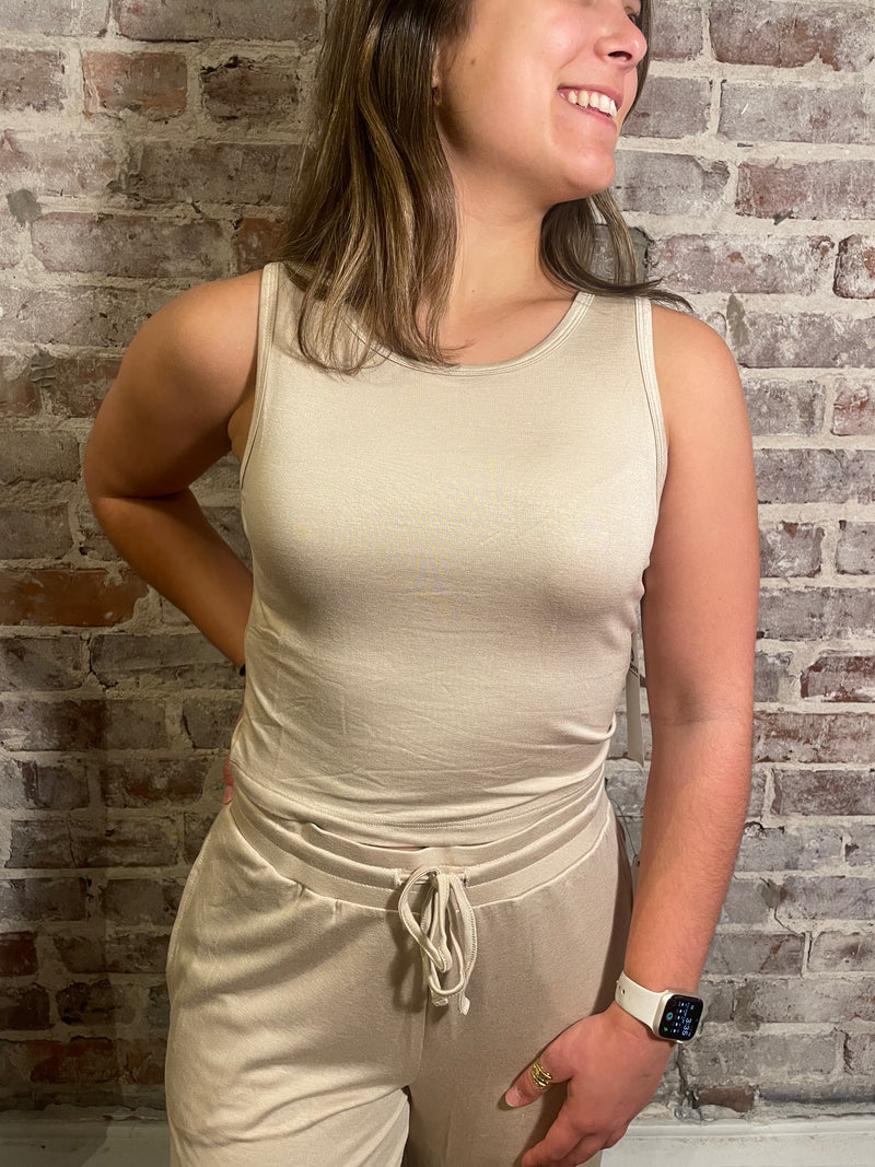 Tan top