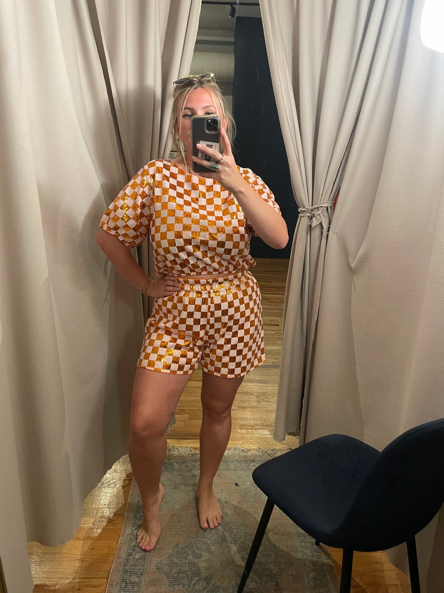 Checker bottom
