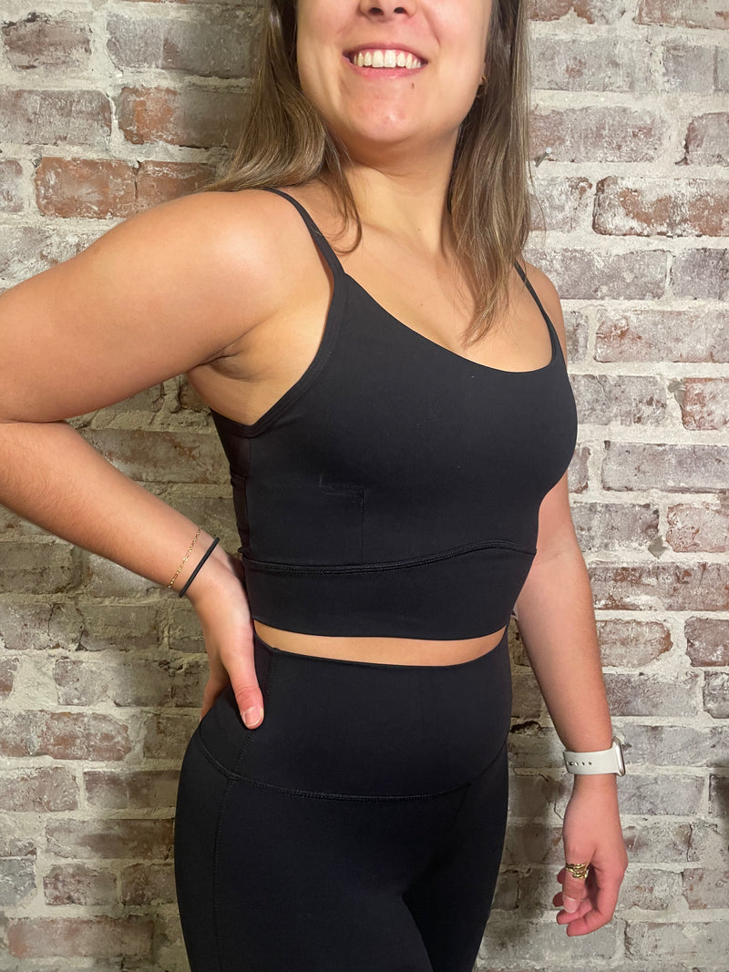 Sports top (black)