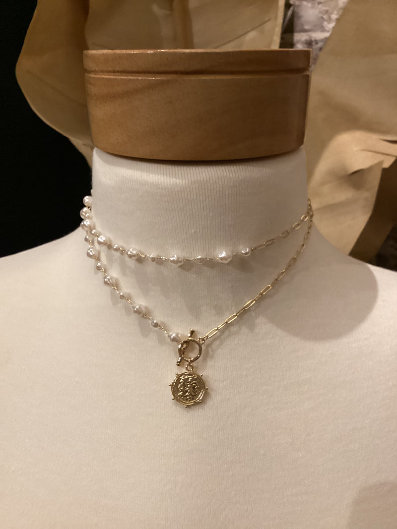 Gold pearl