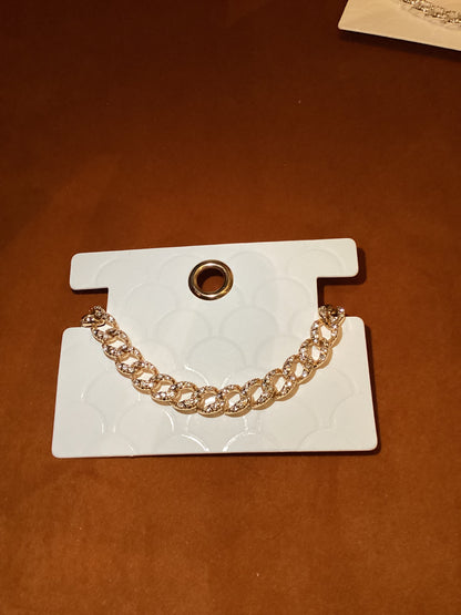 chain bracelet (silver/gold)